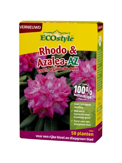 Ecostyle Rododendron en Azalea AZ Meststof 1.6kg 50 planten
